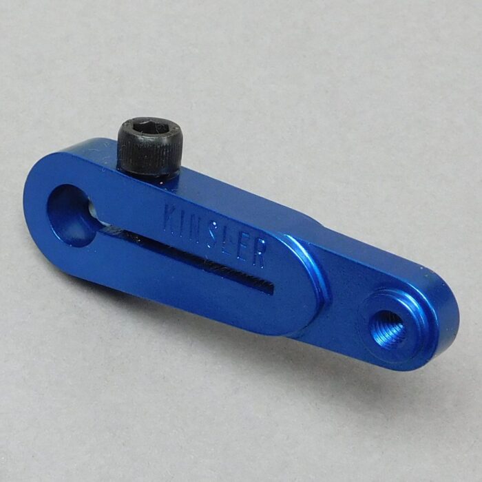 Kinsler Arm, 5/16" shaft, 1.750" c-c, radiused sides at top end, 10-32 female thread,  anodized aluminum