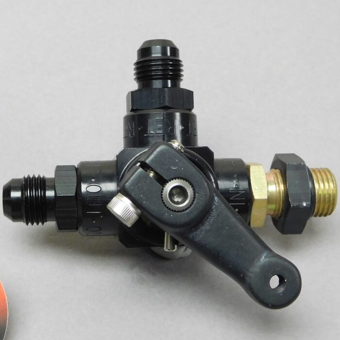 Shut-Off 3-way with 6AN fittings
