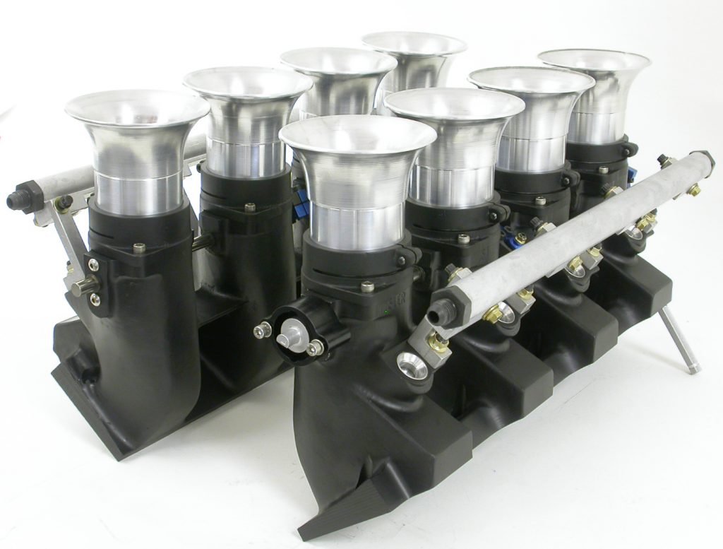 LS1 Vertical BBC Manifold General Motors Racing Manifolds